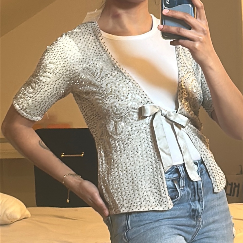 Cullen Beaded Shrug
